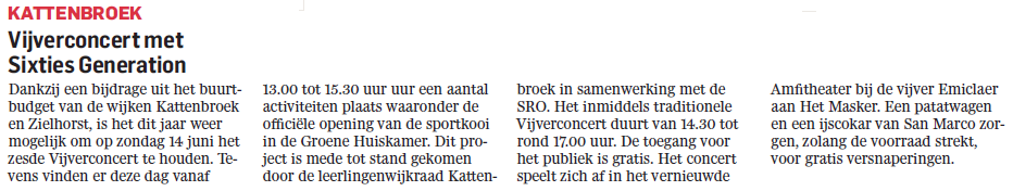 Algemeen Dagblad 10 juni 2015